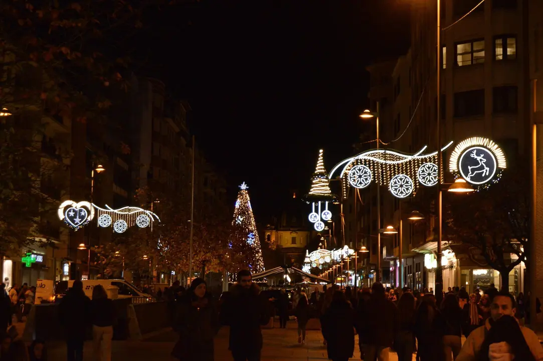 Luces navide&ntilde;as. Julen Sesma