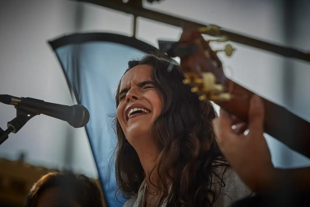 Actuaciones en Tudela de Jos&eacute; Jim&eacute;nez 'T&iacute;o Selin' y Jos&eacute; Jim&eacute;nez 'Hjo', acto seguido han tocado &Aacute;ngeles Toledano junto con Benito Bernal, en el festival Flamenco On Fire.