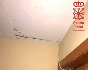 Enganche ilegal. POLIC&Iacute;OA FORAL