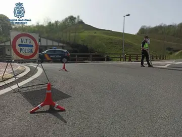 Controles Polic&iacute;a Nacional Dancharinea
