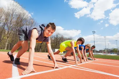 Deporte ni&ntilde;os. Archivo