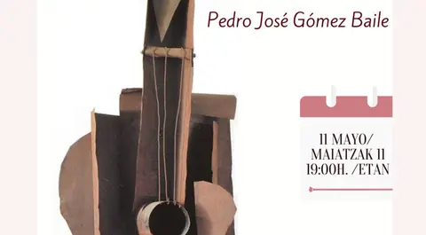 Concierto. Guitarra cl&aacute;sica con Pedro Jos&eacute; G&oacute;mez Baile. Biblioteca P&uacute;blica de Txantrea.
AP
