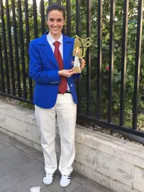 Paula Remirez,  &aacute;rbitra para los Juegos Paral&iacute;mpicos.
DEPORTENAVARRO.COM