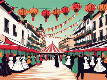 Feria de Abril en Beri&aacute;in.
Archivo