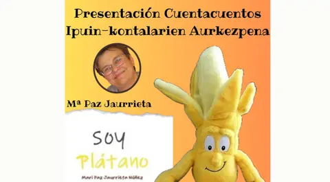 Cuentacuentos - Soy pl&aacute;tano - Biblioteca p&uacute;blica de San Jorge.  AP
