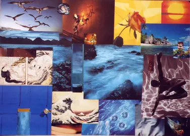 Arte Del Collage.
&copy; Alain Legrand - 20-04-2005