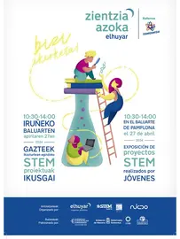 Cartel evento Feria Tecnociencia 2024. BALUARTE