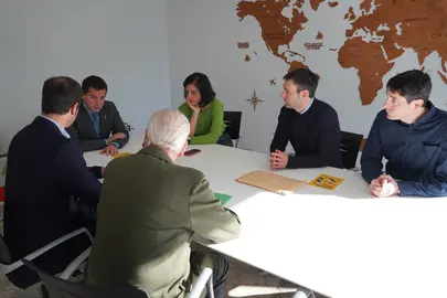 Un momento de la reuni&oacute;n.
GN