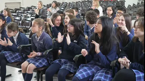 Alumnado de cuatro colegios aprende a ahorrar energ&iacute;a propiciando medidas de reducci&oacute;n de consumo en el aula con el programa &lsquo;Acci&oacute;n contra el Despilfarro Energ&eacute;tico&rsquo;. AP