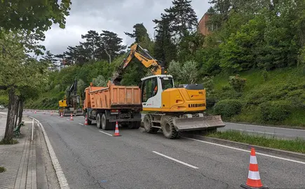 Las obras de Beloso obligan a cortar los dos carriles de subida este domingo, de forma que solo habr&aacute; un carril de subida hacia Pamplona y otro de bajada hacia Burlada. AP