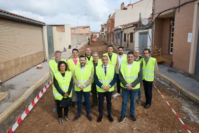 Visita a Ribaforada. 
GN
