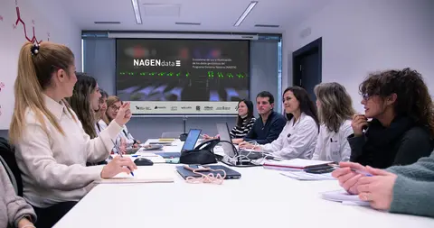 Reuni&oacute;n del equipo de trabajo. GN