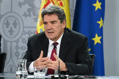 El ministro para la Transformaci&oacute;n Digital y de la Funci&oacute;n P&uacute;blica, Jos&eacute; Luis Escriv&aacute;, durante la rueda de prensa tras el Consejo de Ministros | Pool Moncloa /Borja Puig de la Bellacasa