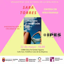 SARA TORRES
Topaketak idazleekin liburutegian