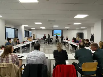 Asistentes a la primera reuni&oacute;n del grupo motor. GN