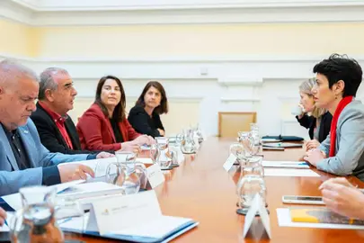 La ministra de Inclusi&oacute;n, Seguridad Social y Migraciones, Elma Saiz (Pool Moncloa)