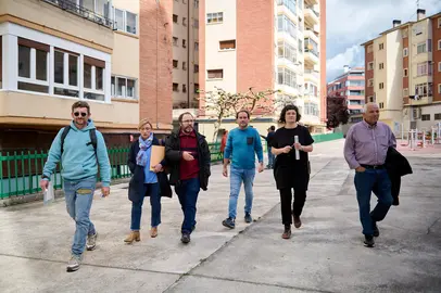 El Ayuntamiento conoce de primera mano la situaci&oacute;n del barrio de Santa Mar&iacute;a la Real. AP