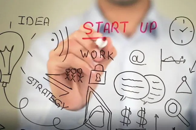 Ilustraci&oacute;n sobre el emprendimiento en el marco de la Ley de Startups. POOL MONCLOA