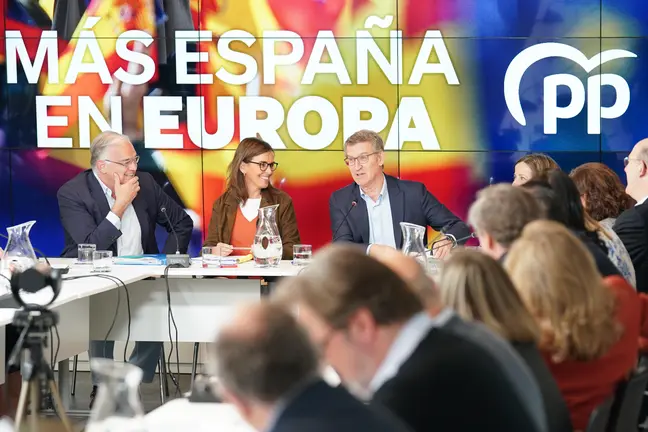 ANF en Comit&eacute; de Campa&ntilde;a.
Cedida