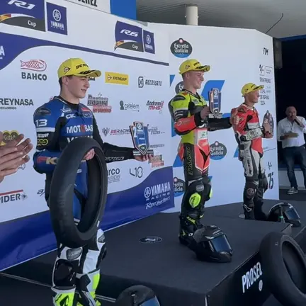 Gran victoria de Hodei Mart&iacute;nez en Jerez. Cedida