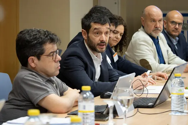 El ministro de Derechos Sociales, Consumo y Agenda 2030, Pablo Bustinduy, durante el Consejo Nacional de la Discapacidad. POOL MONCLOA