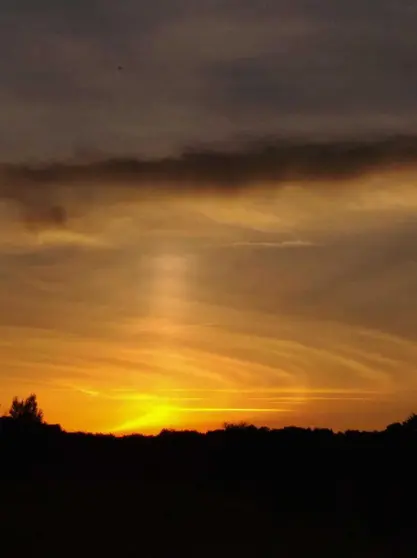 ATARDECER DE CIRCULOS CONCENTRICOS