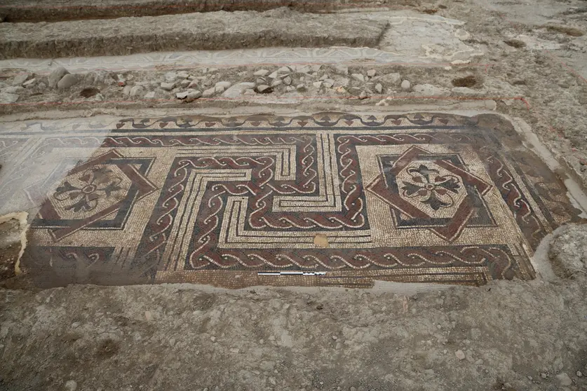 Trabajos arqueológicos en el yacimiento Campo de Arlas. GN