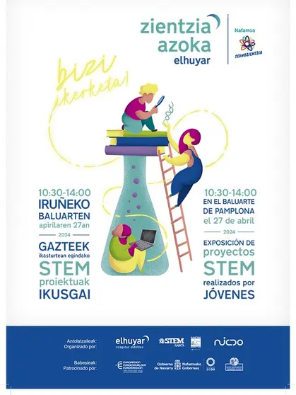 Cartel evento Feria Tecnociencia 2024. BALUARTE