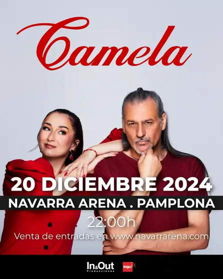 Cartel CAMELA Navarra Arena