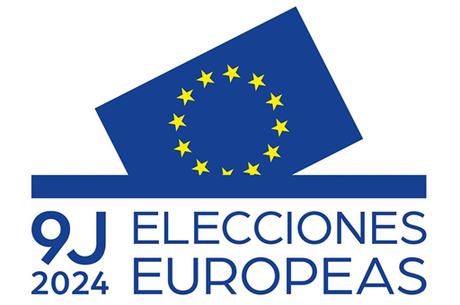 Logo 9J - Elecciones europeas 2024. POOL MONCLOA