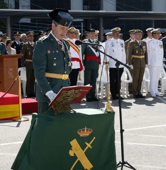 El director general de la Guardia Civil preside en Cádiz el 180 aniversario del Cuerpo y la toma de posesión del jefe de la Comandancia. GUARDIA CIVIL