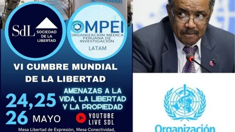 VI CUMBRE MUNDIAL DE LA LIBERTAD. Cedida
