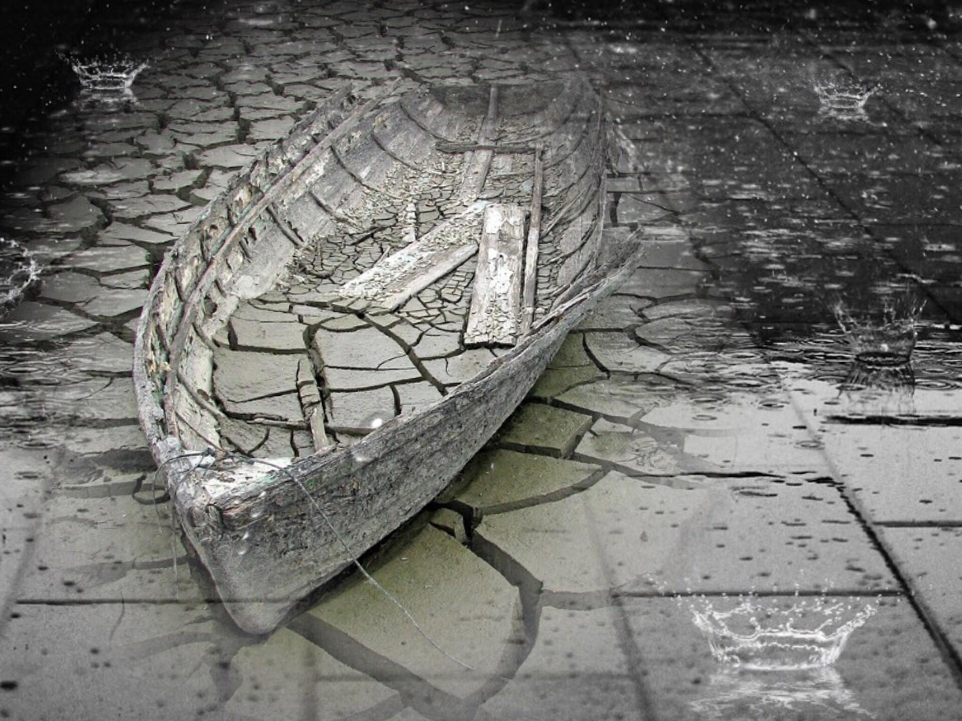 Barco en ruinas