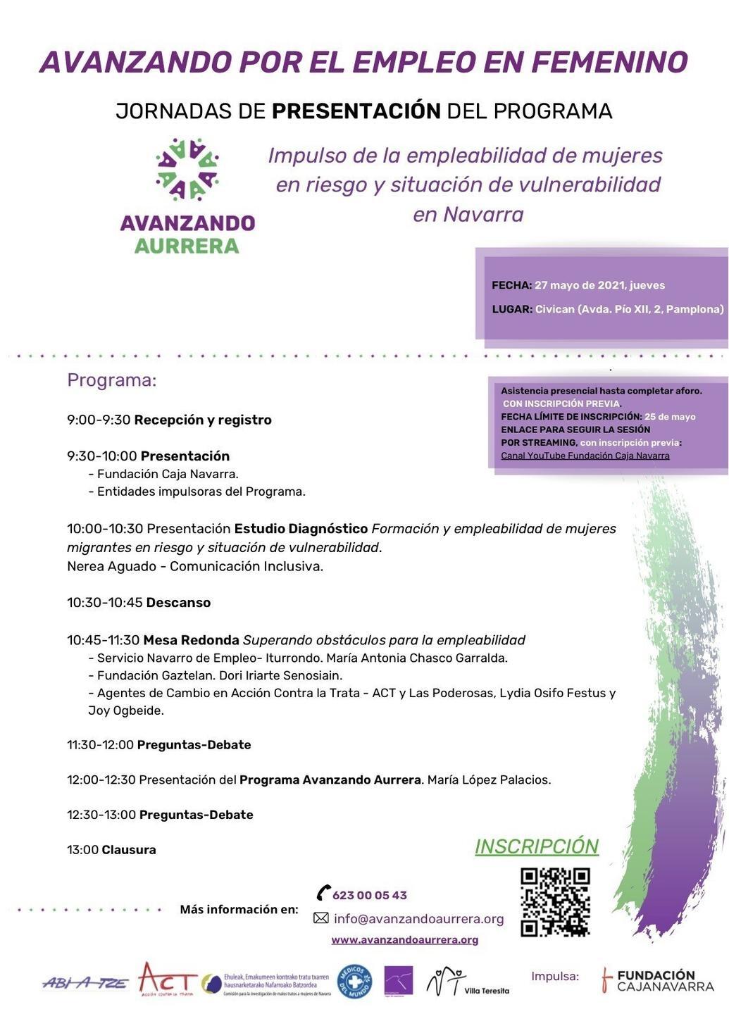 Fwd Acto de presentación Avanzando - Aurrera